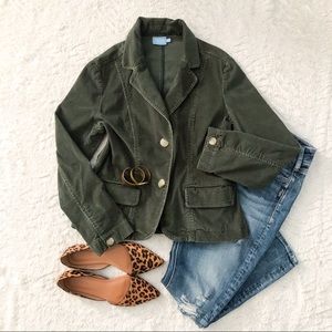 Denver Hayes Green Jacket Blazer Size Medium